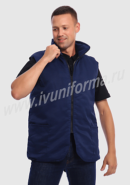 Жилет утепленный мужской арт. Р-06-163-ГР